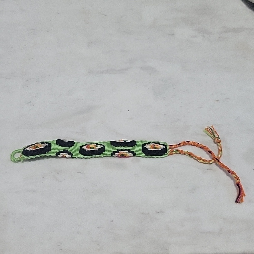 Hand Made Friendship Bracelet Sushi